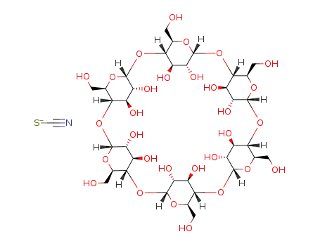 C<sub>36</sub>H<sub>60</sub>O<sub>30</sub>*CNS<sup>(1-)</sup>